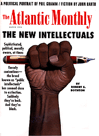 The New Intellectuals cover of the Atlantic